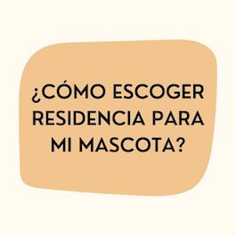 Residencias para perros