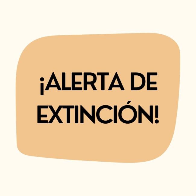 ¡Alerta de Extinción!